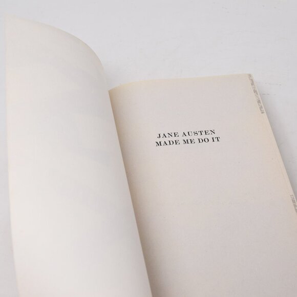 New Jane Austen Made Me Do It Laurel Ann Nattress Trade Paperback Short Stories - Picture 7 of 15